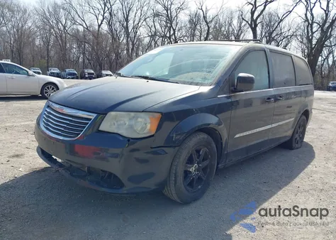 2012 Chrysler Town & Country Touring из США, поврежденный, VIN 2C4RC1BG3CR157546